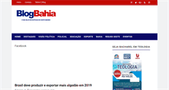 Desktop Screenshot of blogbahia.com
